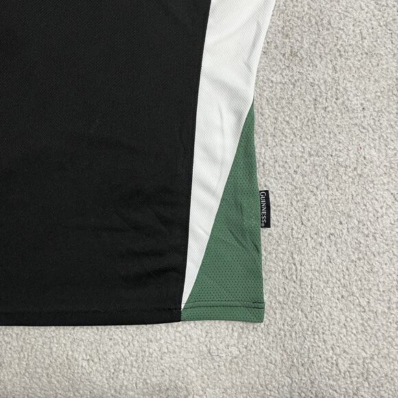 Guinness Polo Shirt Mens Medium Rugby Beer Ireland Short Sleeve Merchandise - Picture 7 of 14